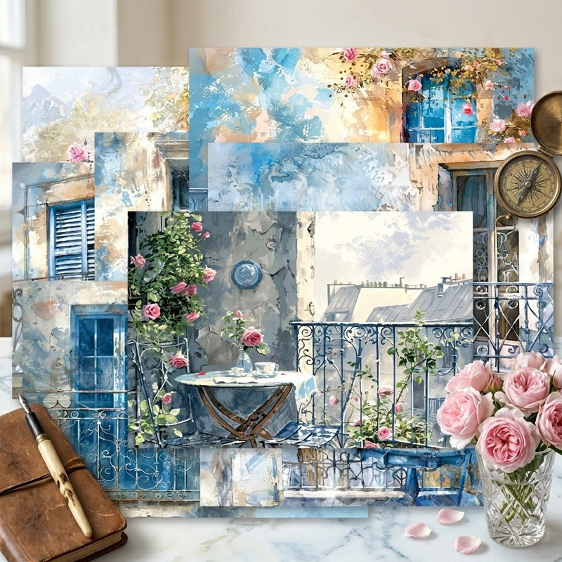 A5 Window Garden Journal Scrapbook Paper