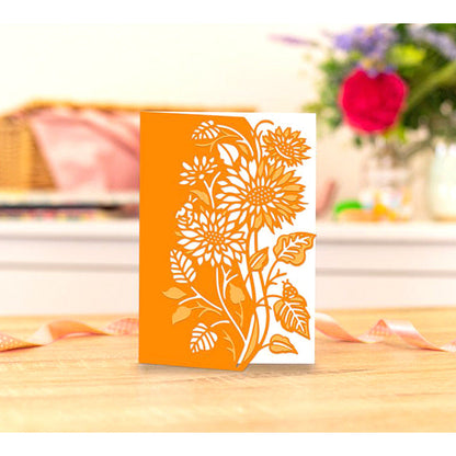 Sunflower Lace Border Cutting Dies
