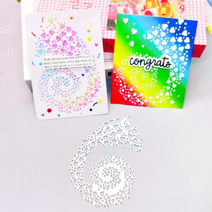 Love Group Background Metal Cutting Dies