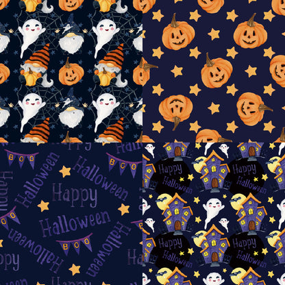 24PCS 6" Spooky Scrapbook Paper & Cardstock