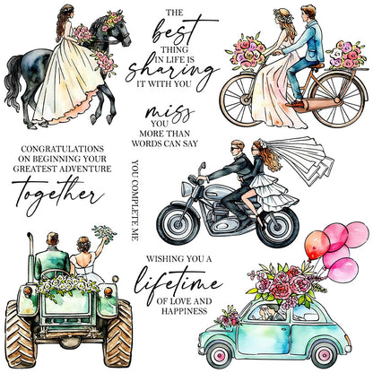 Valentine's Day Theme Clear Stamps