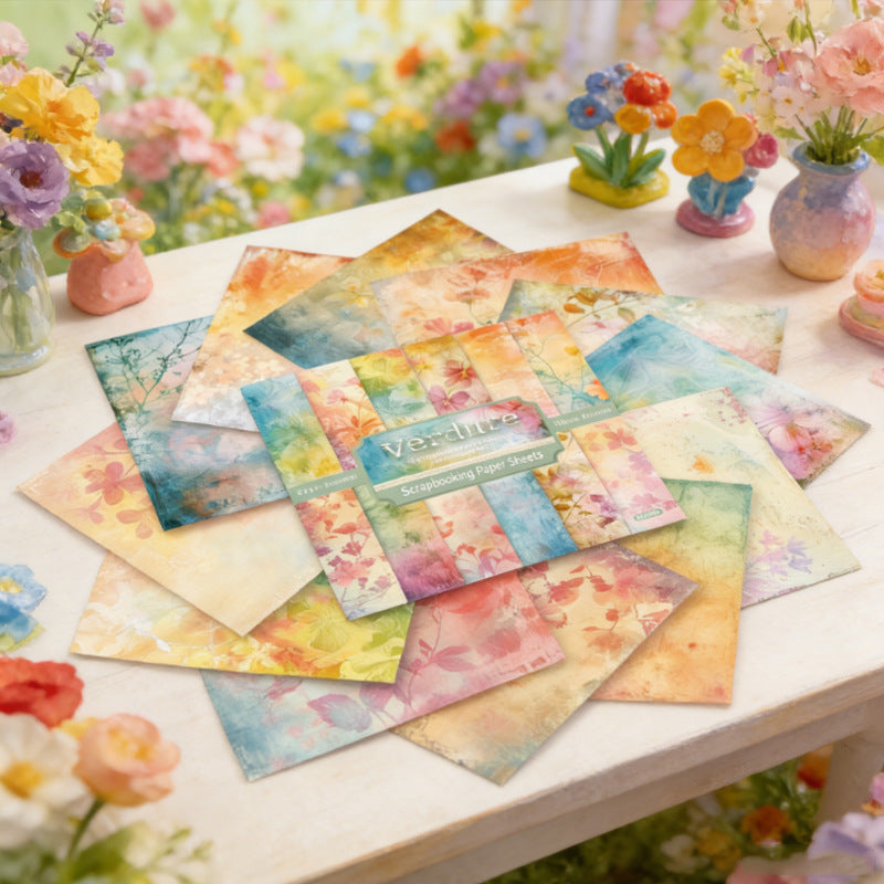 24PCS 6" Verdure Scrapbook Paper & Cardstock