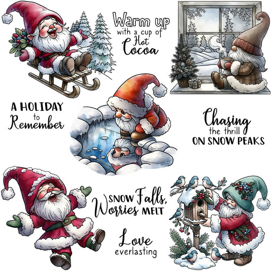 Santa Claus Clear Stamps