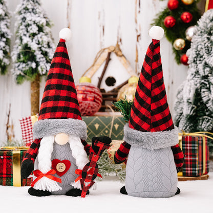 Christmas Gnome Plush Doll Decorations