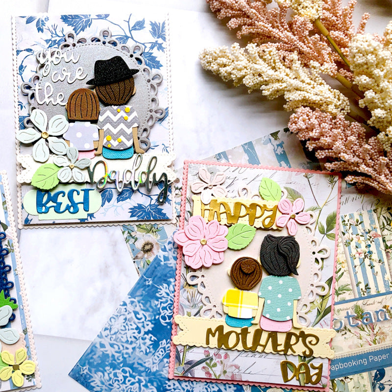 Beach Couple Metal Cutting Dies