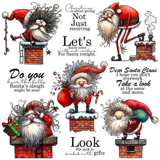 Santa Claus Dies & Stamps Set