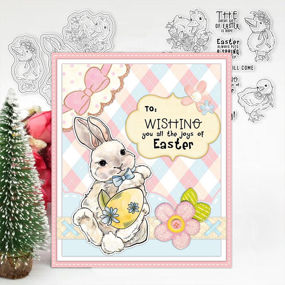 Easter Animals Clear Stamps