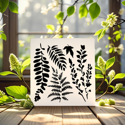 Branches and Leaves DIY Painting Hollow Stencil