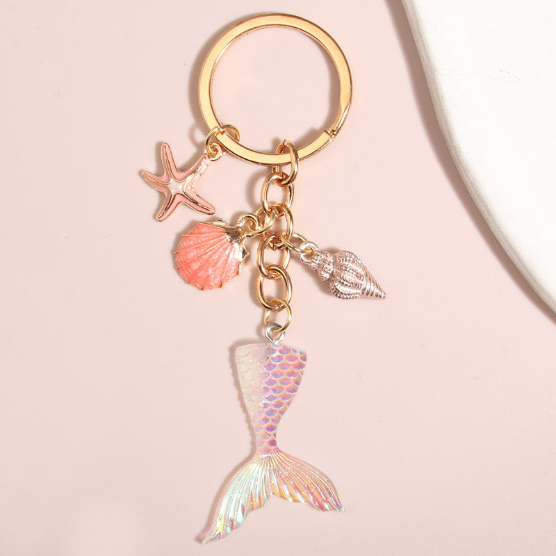 Ocean Mermaid Keychain