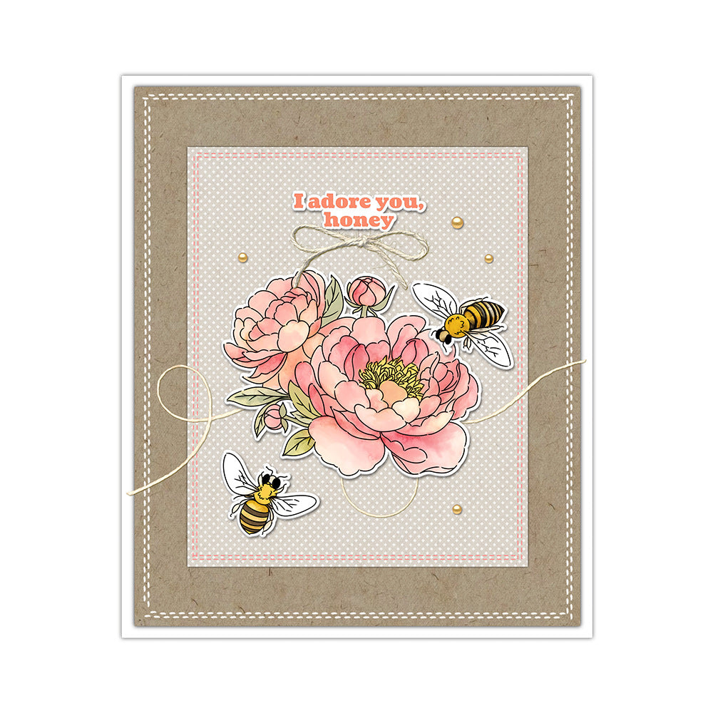 Beautiful Flowers Clear Stamps