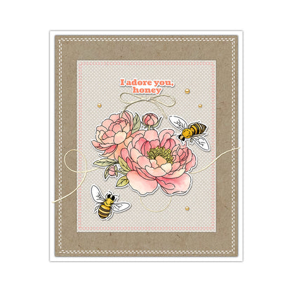 Beautiful Flowers Clear Stamps