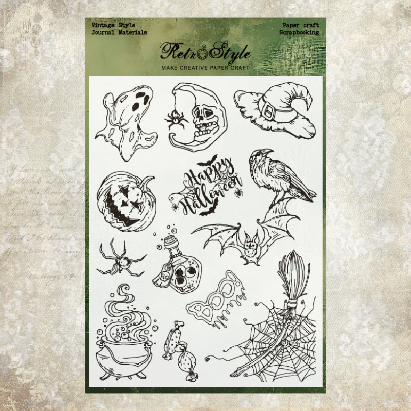 Various Patterns DIY Scrapbook Clear Stamps