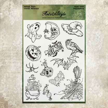 Various Patterns DIY Scrapbook Clear Stamps