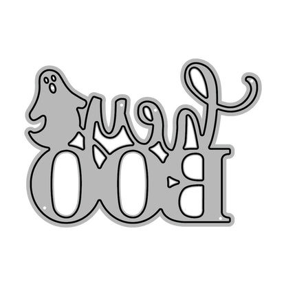 "Hey Boo" Words Metal Cutting Dies