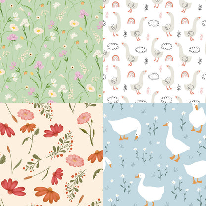 24PCS 6" Goose Scrapbook Paper & Cardstock