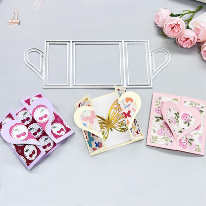 Heartwarming Invitation Metal Cutting Dies