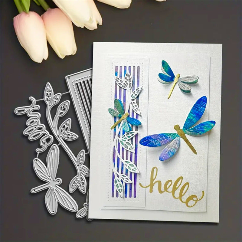 Dragonfly Branches Metal Cutting Dies
