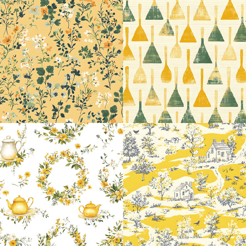 24PCS 6" Pastel Scrapbook Paper & Cardstock