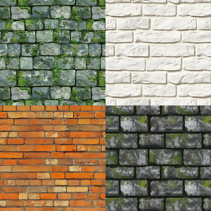 24PCS 6" Bricks Scrapbook Paper & Cardstock