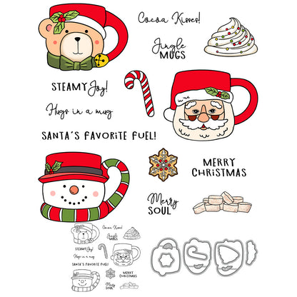 Christmas Mug Dies & Stamps Set