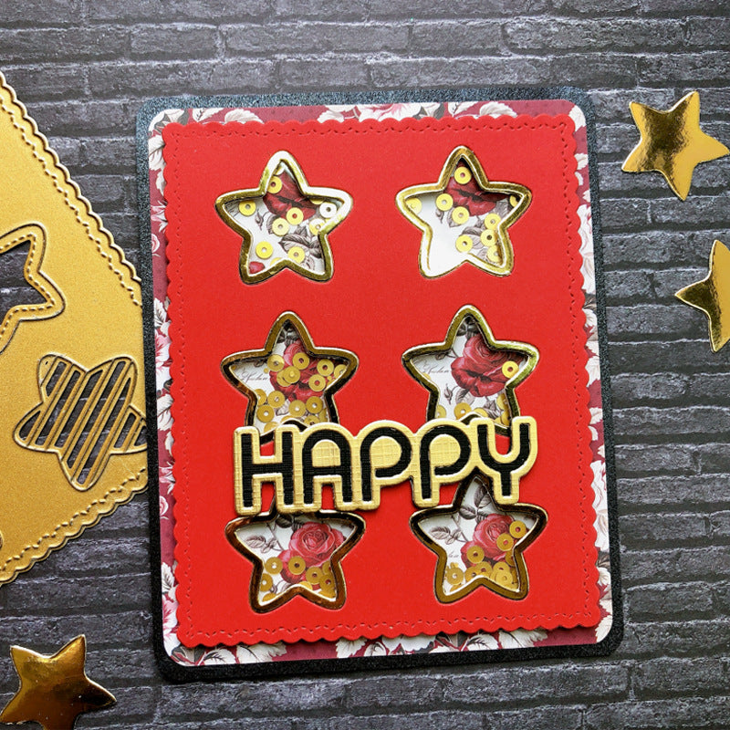 Star Background Board Metal Cutting Dies