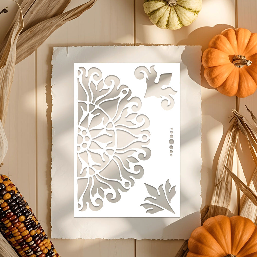 Printed Pattern DIY Painting Hollow Stencil