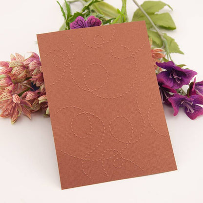 DIY Plastic Embossing Folder