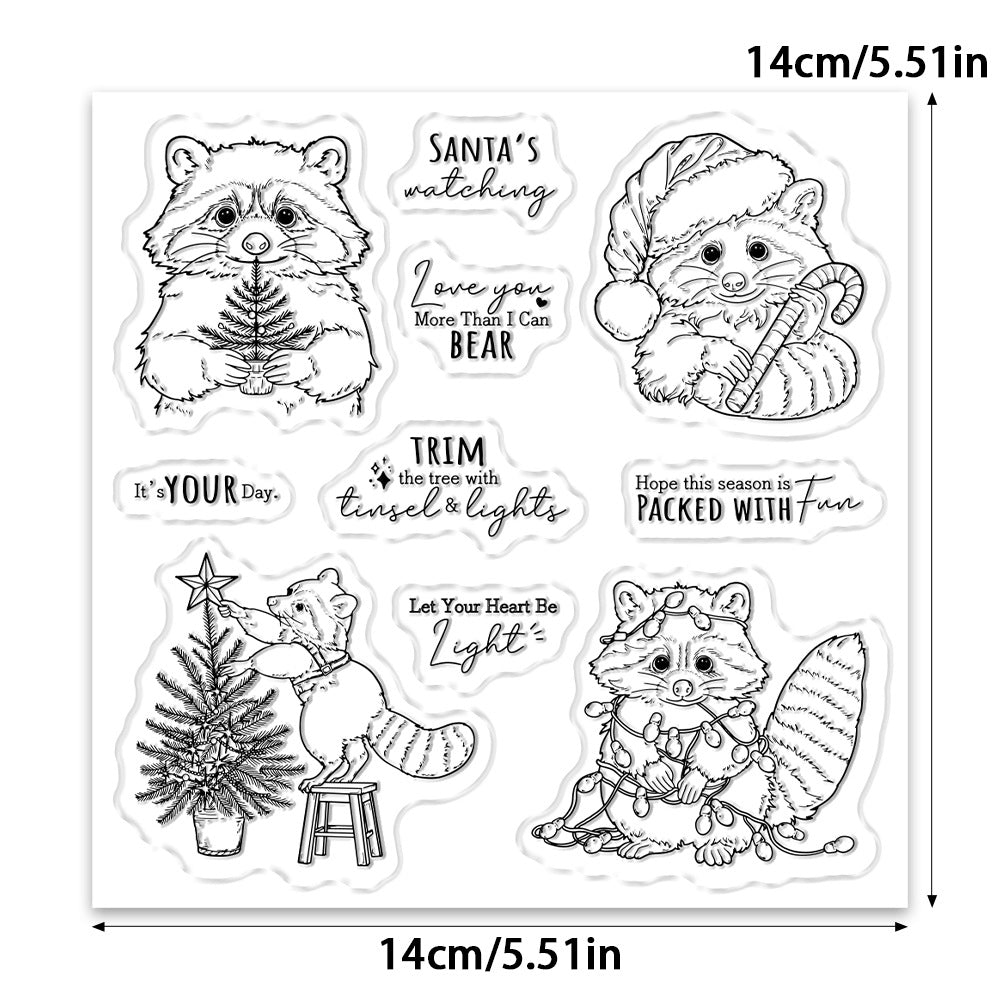 Christmas Bears Dies & Stamps Set