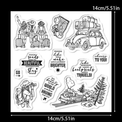 Girls' Trip Clear Stamps