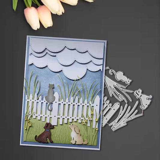 Cat and Dog Fence Metal Cutting Dies