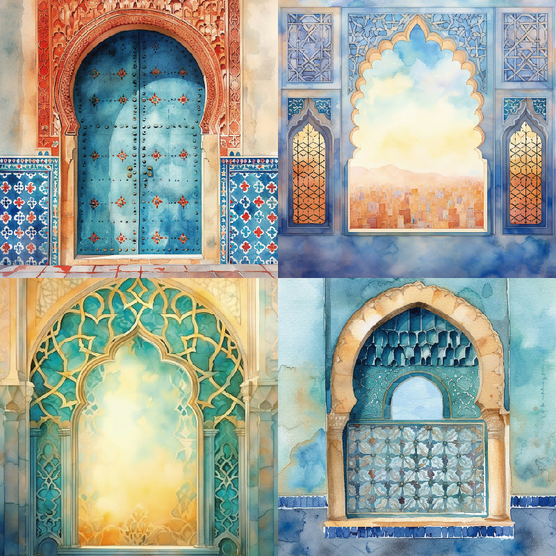 24PCS 6" Arcade Scrapbook Paper & Cardstock