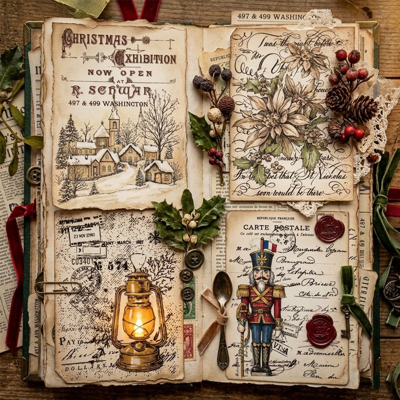 Christmas Series DIY Decorative Journal Clear Stamps