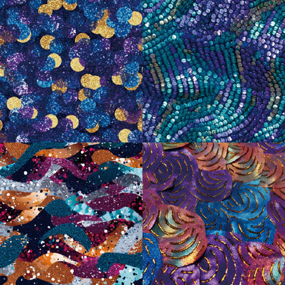 24PCS 6" Moonlight Scrapbook Paper & Cardstock