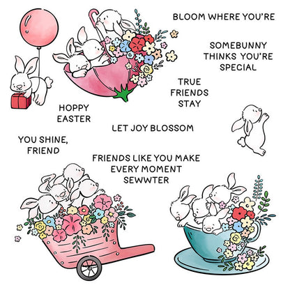 Easter Bunny Clear Stamps