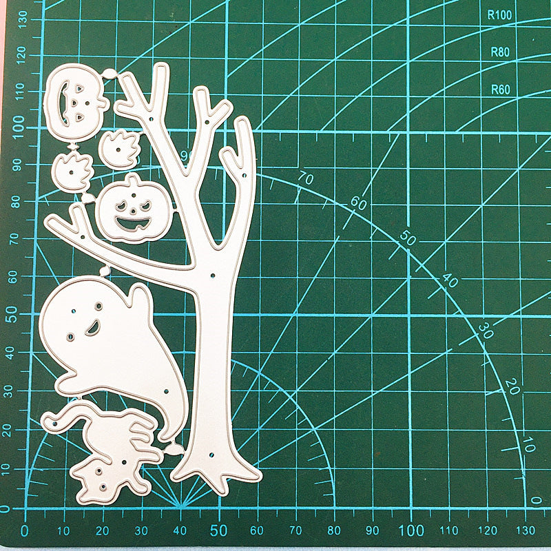 Halloween Ghost Pumpkin Cat Cutting Dies