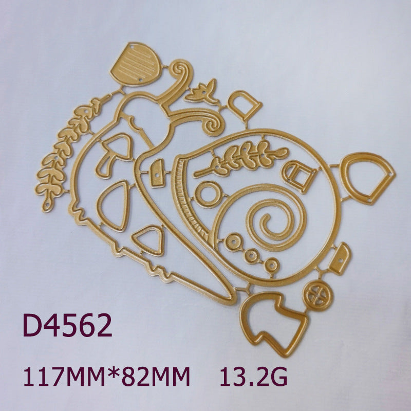 Cute Snail Metal Cutting Dies
