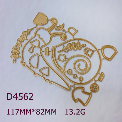 Cute Snail Metal Cutting Dies