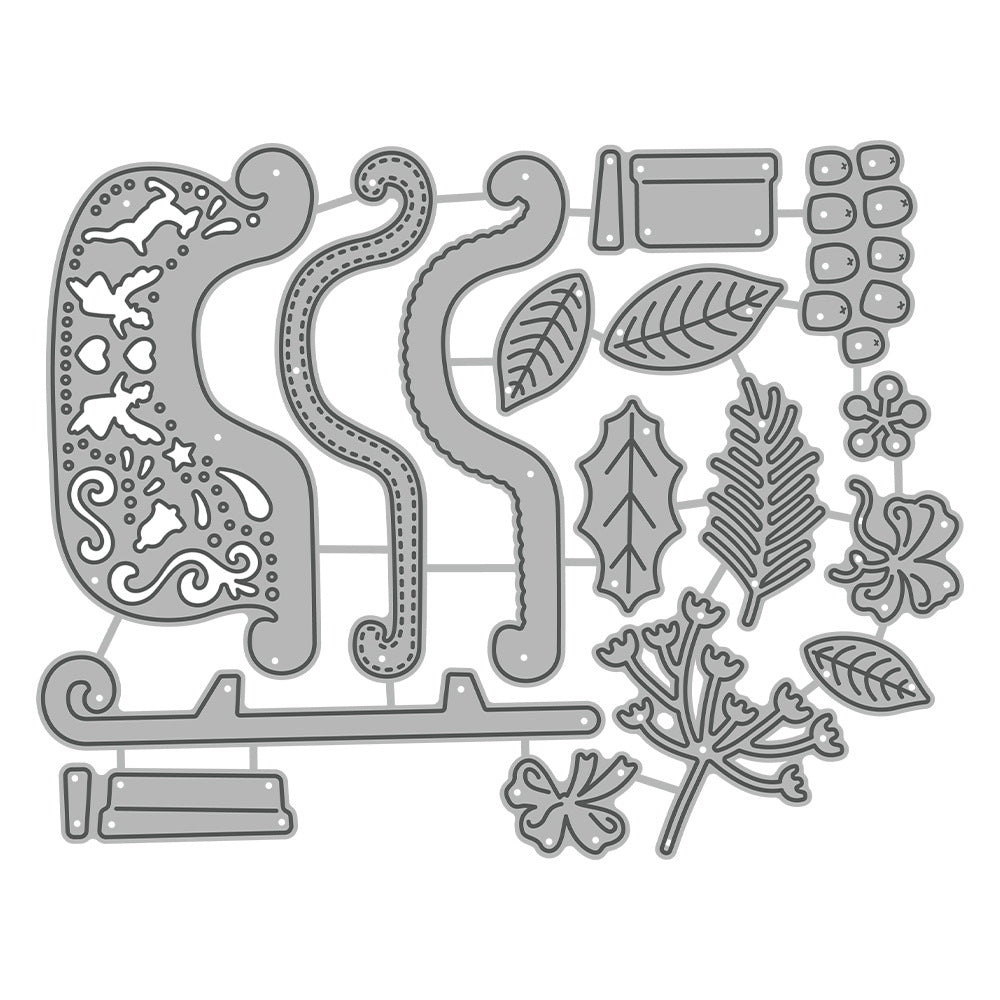 Christmas Elements Metal Cutting Dies
