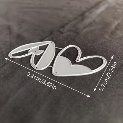 Double Heart Metal Cutting Dies
