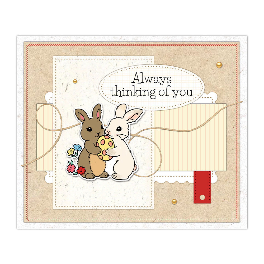 Cute Bunny Clear Stamps