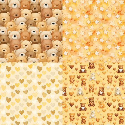 24PCS 6" Mellow Scrapbook Paper & Cardstock