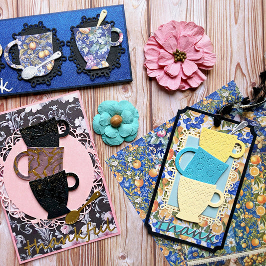 Exquisite Mug Set Metal Cutting Dies