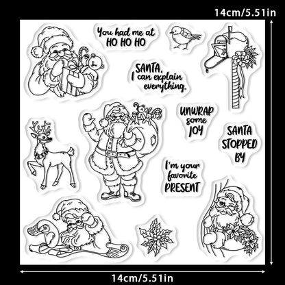 Santa Claus Dies & Stamps Set