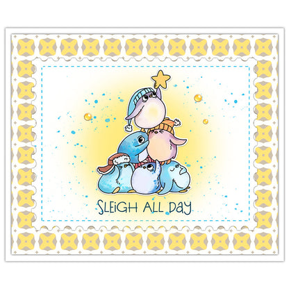 Christmas Penguins Dies & Stamps Set
