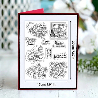 Santa Claus Clear Stamps