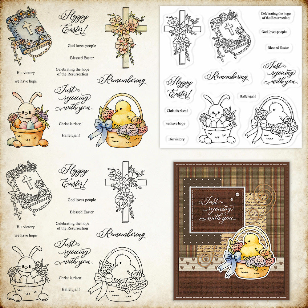 Easter Commemoration Clear Stamps