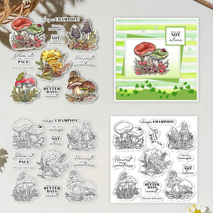 Mushroom Combination Clear Stamps
