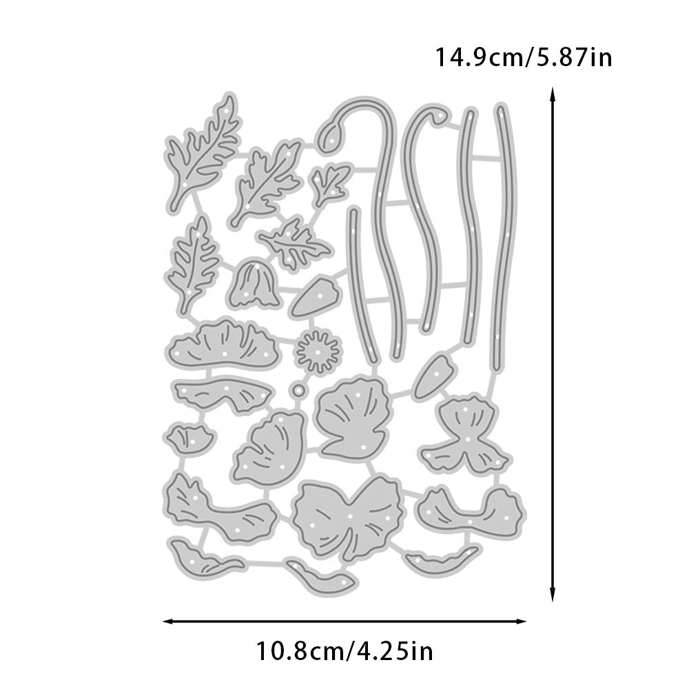 Beautiful Flower Metal Cutting Dies