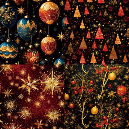 24PCS 6" Gift Decoration Scrapbook Paper & Cardstock