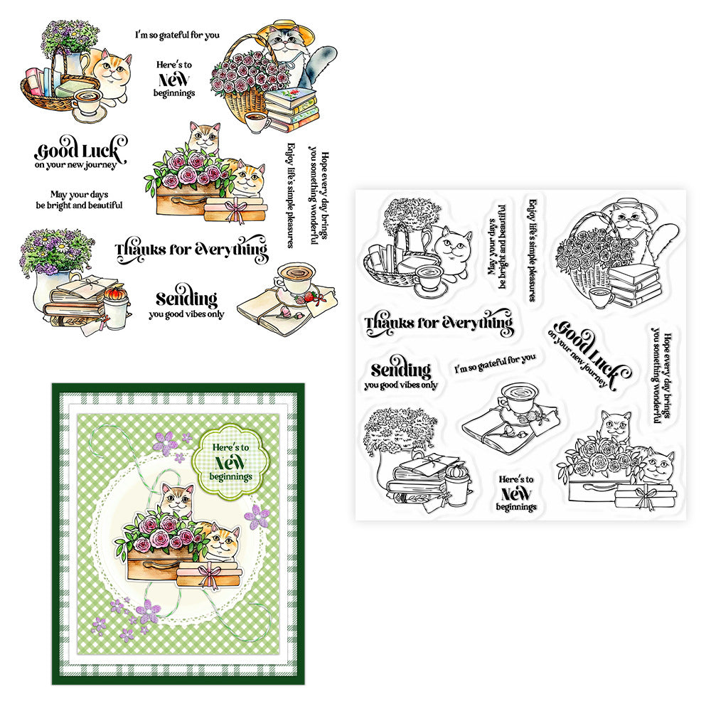 Leisure Daily Life Clear Stamps